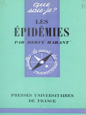 cover image of Les épidémies